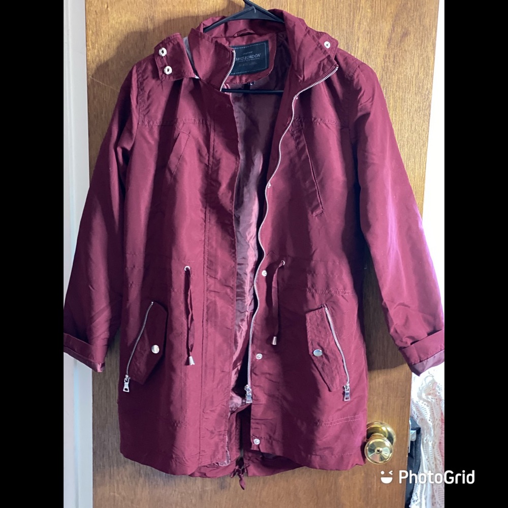 Magenta Utility Jacket